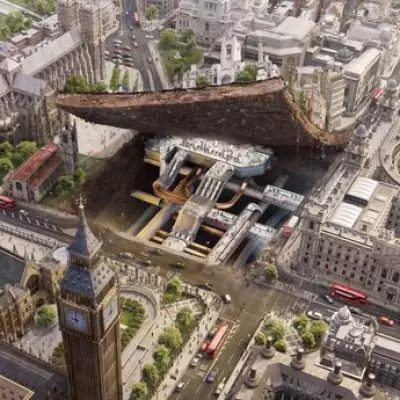 3D London Underground Maps Reveal Hidden Station Layouts Beneath Streets