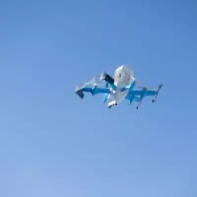 Amazon Drone Delivers First UK Parcels in Under Two Hours in Darlington