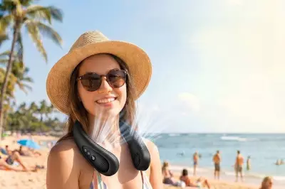 Amazon Slashes Wearable Neck Air Conditioner with Cooling Plate to £32.99