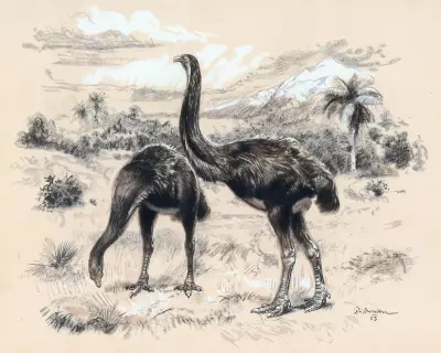 Artificial Eggshell Could Help De-Extinct Giant Moa Bird
