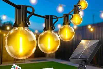 Best Solar Festoon Lights Deals on Amazon for Summer Garden Lighting