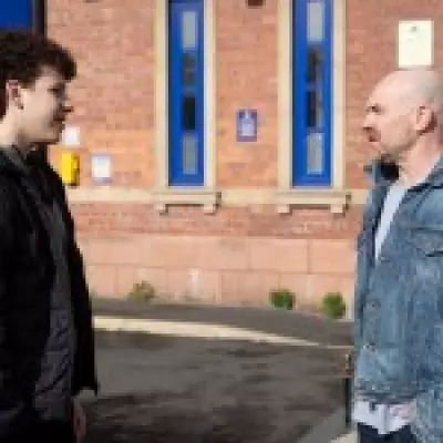 Coronation Street's Tim Helps Will Confront Abuse in Police Station Scene