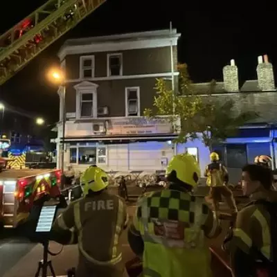 Firefighters Battle Blaze at Lower Clapton Shops and Flats