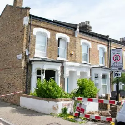 Gas Explosion Wrecks North London Home After Woman Stabbed to Death