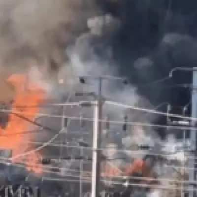 Hackney Central Station Closed After Fire Engulfs Garden and Caravan