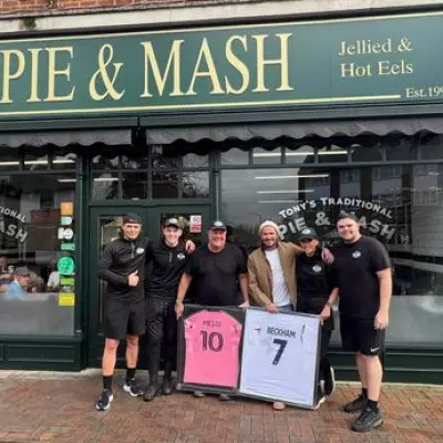 Man's One-Word Review of David Beckham's Favorite Pie Shop