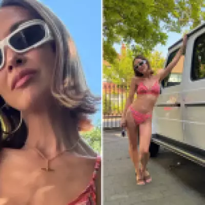 Myleene Klass Becomes Heatwave Icon in Bikini While Running Errands