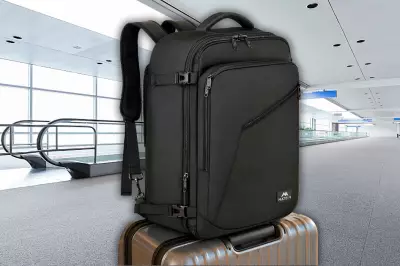 Ryanair-Approved Expandable Backpack Gets 40% Off and Shoppers' Attention