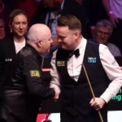 Shaun Murphy Reacts to John Higgins' 'Like God' Compliment After Crucible Win