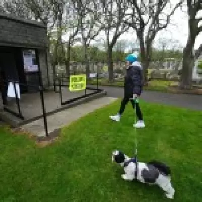 Vote and Visit a Rugby Legend's Grave at UK's Creepiest Polling Station