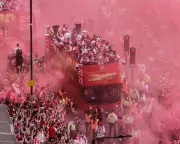Arsenal Celebrate Premier League Title with Open-Top Bus Parade in North London