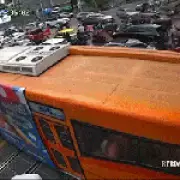 Bangkok Bus Explosion Kills Eight After Freight Train Collision