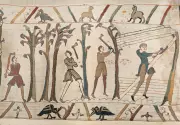 British Museum Transforms into Medieval Forest for Bayeux Tapestry