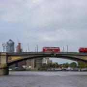 Bus driver critical after attack on Battersea Bridge, man arrested