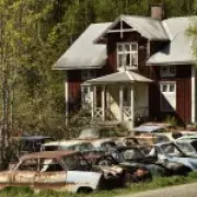 Eerie Swedish Forest Car Cemetery: Classic Cars Rot in Peace