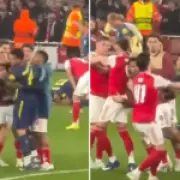 Gabriel Jesus Slaps Atletico Star in Ugly Clash After Arsenal Win