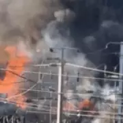 Hackney Central Station Closed After Fire Engulfs Garden and Caravan