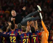 Hansi Flick Leads Barcelona to La Liga Title Hours After Father's Death