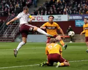 Hearts Draw at Motherwell to Stay Top of Scottish Premiership