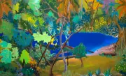 Hulda Guzmán Review: Lizard and Ghosts in a Rainforest Art Freakout