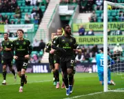 Iheanacho's Late Strike Lifts Celtic to Tense Win Over 10-Man Hibs