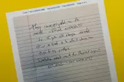 Jeffrey Epstein's Note to Cellmate Quadruple Murderer Tartaglione Released