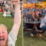 Kaleb Cooper's Joyful Reaction to Hawkstone Farmers Choir's BGT Win