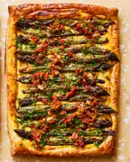 Kenji Morimoto's Asparagus Kimchi Tart: A Springtime Fermentation Recipe
