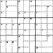 Killer Sudoku 1,022: Complete the Grid with Numbers 1-9