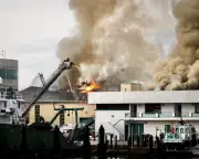 Lightning Strike Sparks Fire at University of South Florida Marine Lab