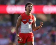 Malcolm Rosas Jr Fires Seven Goals as Swans Leap to AFL Summit