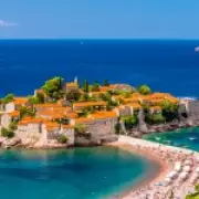 Montenegro's Pink Beach Island Sveti Stefan Reopens After 5 Years