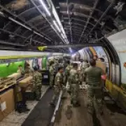 Nato Uses Disused Charing Cross Tube Tunnel as War Game Command Centre