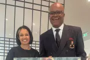 Olympic Legend Kriss Akabusi Honored with Stunning New Portrait