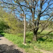 Peaceful Spring Walk Near London Straddles Three Counties