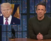 Seth Meyers and Stephen Colbert Mock Trump's Fawning China Trip