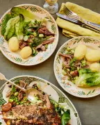 Spring Lamb and Vegetable Recipes by Chef Conor Gadd