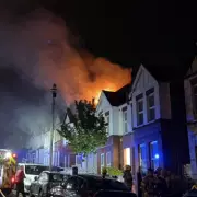 Thornton Heath Fire: 70 Firefighters Battle Flat Blaze on Lenham Road