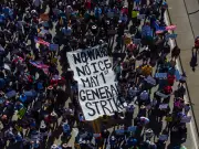 Thousands Join 'No School, No Work, No Shopping' May Day Protests Across US