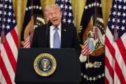 Trump Threatens to 'Blow Iran Off the Face of the Earth' Over Strait of Hormuz