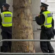 Woman Arrested for Bringing Real Sword to Tommy Robinson March in London
