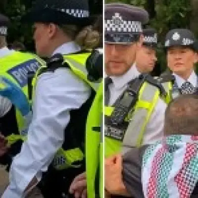 72 arrested at pro-Palestine protest outside Woolwich Crown Court