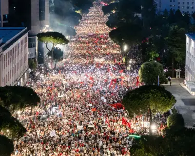Albania's 'flamingo revolution': protests against Trump-Kushner resort shake nation
