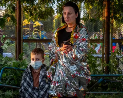 Amid war in Ukraine, fleeting moments of despair and salvation tell the true story