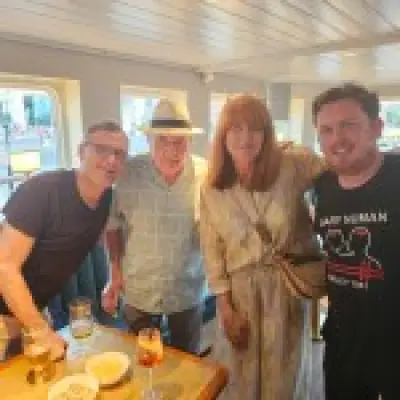 Brookside stars reunite on MV Royal Daffodil after 23 years looking sensational