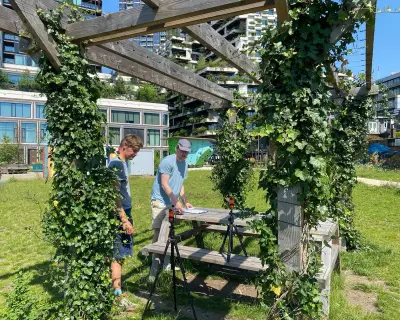Dutch fight heat with mobile jungles and shadow art