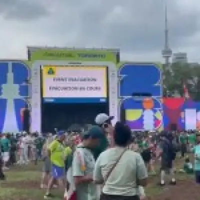 FIFA Fan Festival evacuated during World Cup opener due to lightning risk