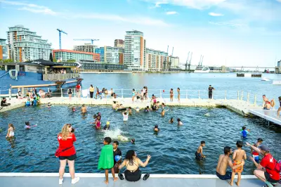 Free Lido Coming to East London's Royal Victoria Dock This Summer