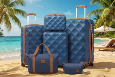 Groupon Six-Piece Luggage Set Deal: Save on Holiday Suitcases
