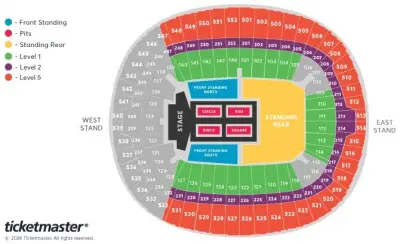 Harry Styles Wembley 2026: Seating Map, Best Seats, and Total Capacity